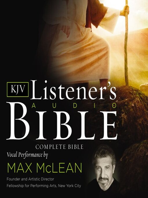 Title details for The Listener's Audio Bible--King James Version, KJV by Max McLean - Wait list